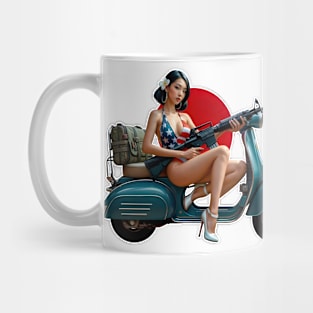 Scooter Girl Mug